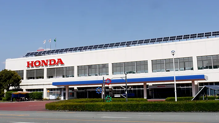 本田技研工業 熊本製作所（global.honda の掲載画像）